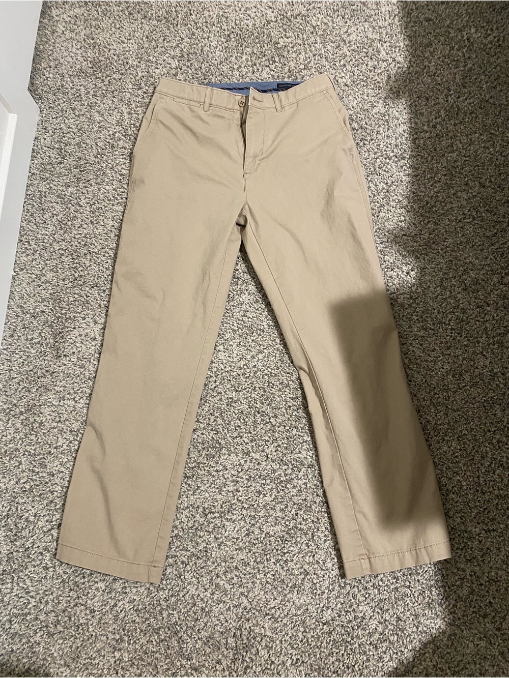 Cremieux Khaki Straight-Leg Chinos